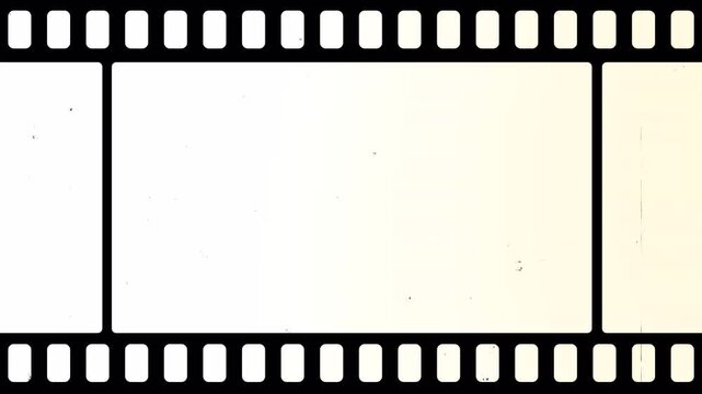 light leak film strip segments blank retro celluloid frames vintage negative analog texture. Perfect for adding a vintage touch to designs, such as posters, backgrounds, and photo collages