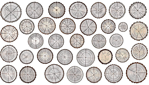 Collection of ancient coin replicas with intricate circular patterns, sepia toned, historical artifacts
