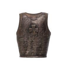 Obraz premium knight armor on a white isolated background