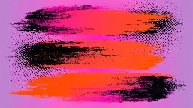 Color Palette Swatches and Abstract Pattern 372