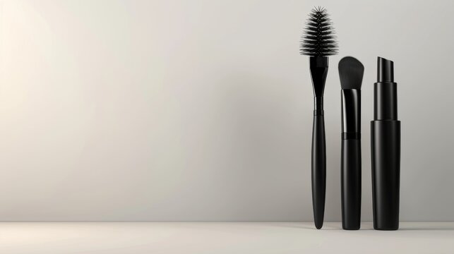 Makeup Brush and Cosmetic Beauty Illustration 646