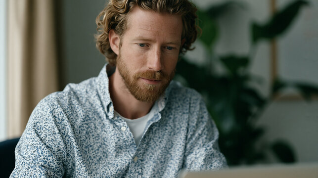Remote startup founder video-calling an investor from a modest apartment, spring light flooding in, but visible behind them is a whiteboard tracking dangerously low runway weeks,