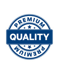 Obraz premium Premium quality blue stamp