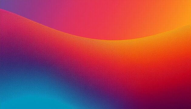 vibrant colorful background with a noise grainy gradient blending red orange pink and blue