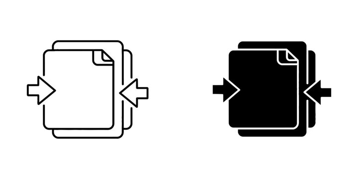 Merge or import document file icons with document consolidation transfer