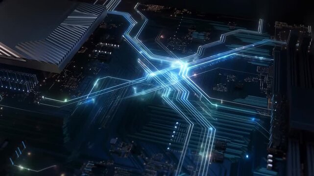 High-Speed Circuit Board Data Flow