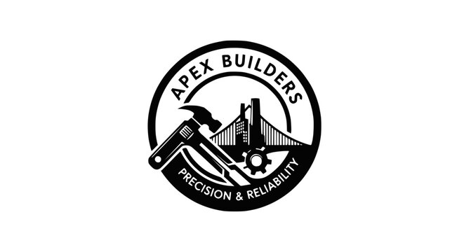Apex Builders Construction Company Logo