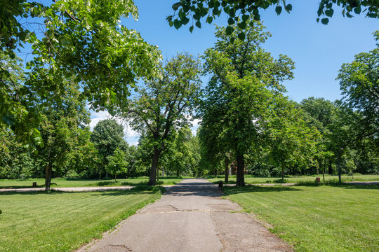 Borisova gradina (Boris Garden) in city of Sofia, Bulgaria