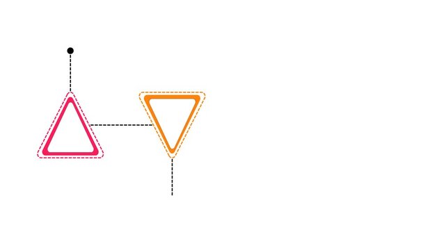 Geometric Workflow Timeline Animation for Business Process Visualization and Data Steps