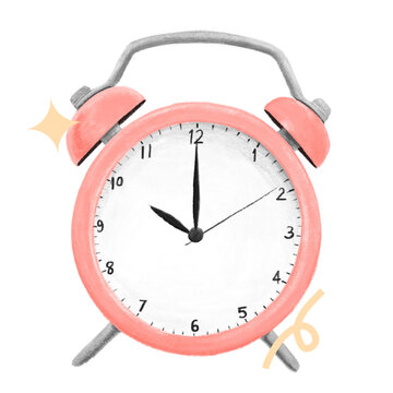 Time management png, aesthetic illustration, transparent background