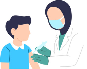 Obraz premium Immunization for kids