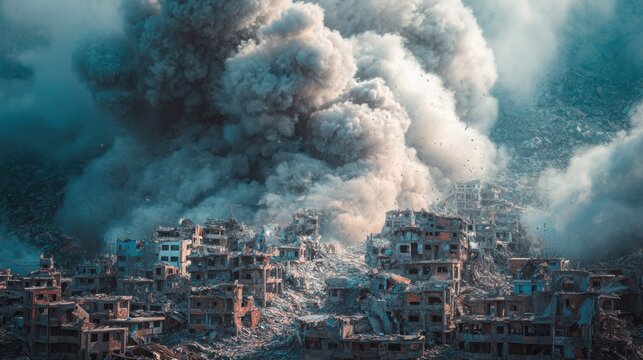 Overwhelming destruction: The harrowing aftermath of a catastrophic event