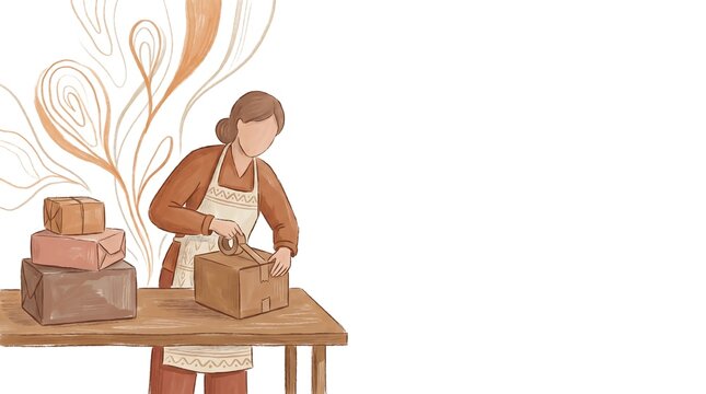 Small Business Q4 Ecommerce Growth Illustration