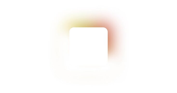Animation square motion blur rotate infinite repeat white