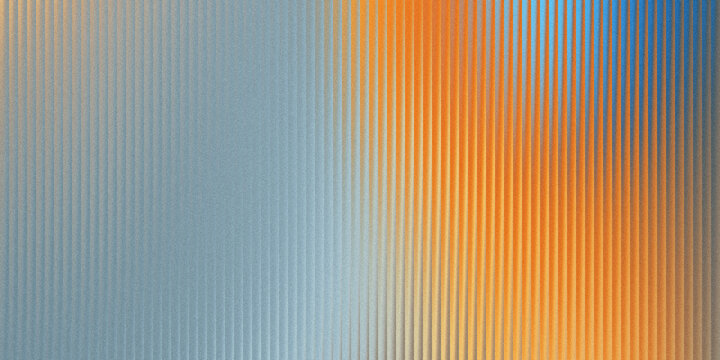 Abstract vertical linear pattern with blurred color gradient and textured grainy surface, gradient