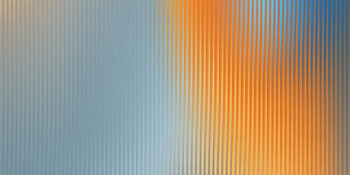 Abstract vertical linear pattern with blurred color gradient and textured grainy surface, gradient