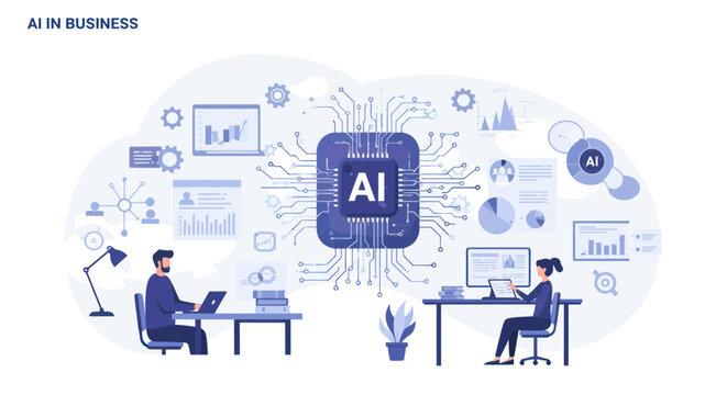 AI in Business Office.