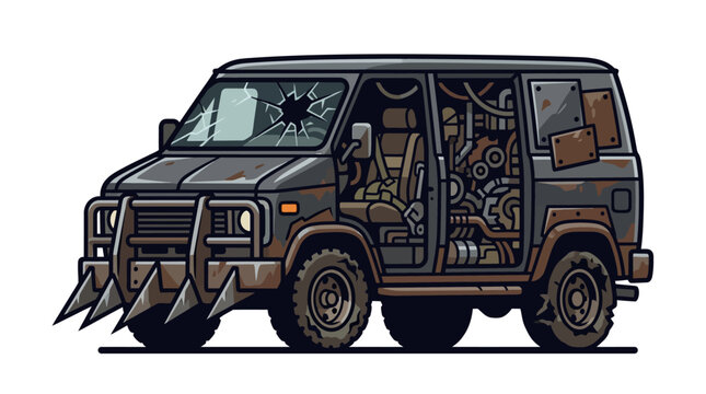 Apocalypse Post Apocalyptic Vehicle.