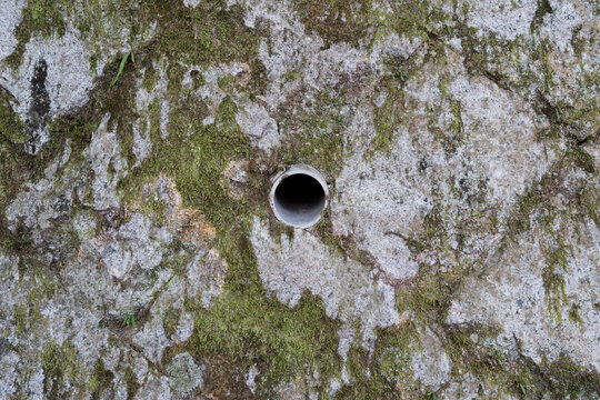 擁壁の水抜き穴