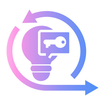 conclusion Gradient icon