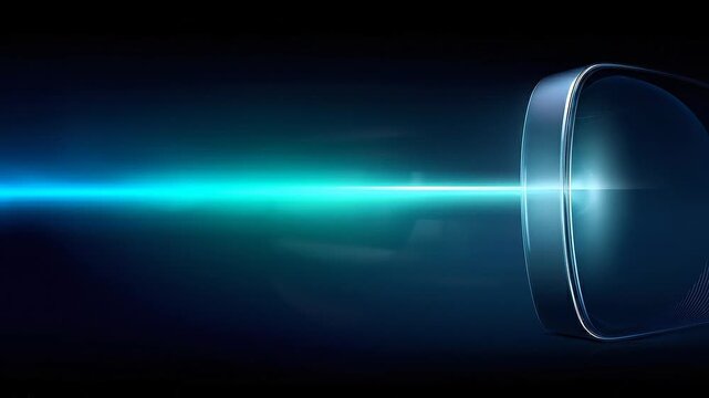 Seamless loop signal transmission animation, data optimization and refined processing concept.