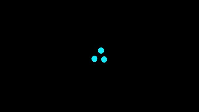 Abstract glowing blue light particle floating in dark void mysterious cosmic energy digital