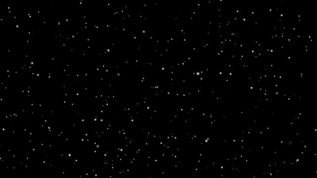 Dark Universe Starfield Fly Through with Subtle Motion, Thousands of Stars Passing in Deep Space Fly Through.
distant stars drifting apart in the deep cosmos. 4K 3D Flying Through Dust Particles.