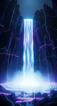 Mystic Waterfall Portal.