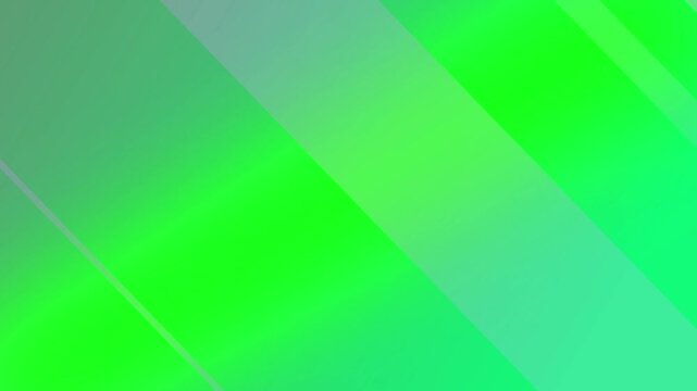 Vibrant green gradient background with diagonal gray lines dynamic abstract motion video clip