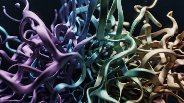 Abstract Fluid Swirls