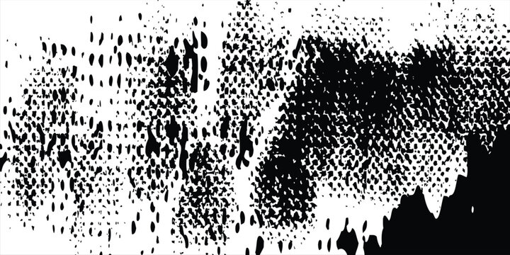 Distorted grunge layer error. Noise destroys texture.