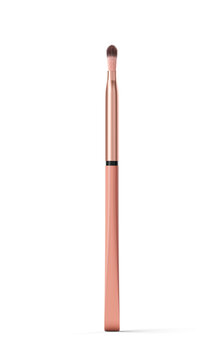 Eyeliner cosmetic brush. Transparent background. 3D render.