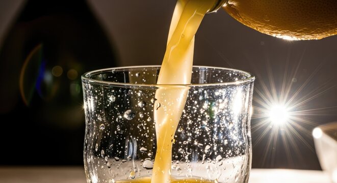 Pouring Freshly Brewed Coffee into a Clear Glass Cup for Enjoyment.