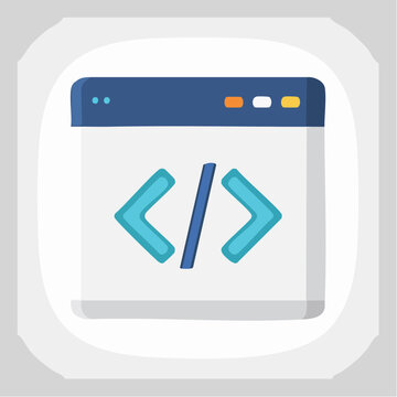Coding and Programming Icon