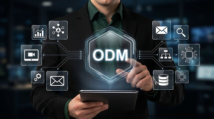 Fototapeta premium ODM Digital Ecosystem Platform For Smart Technology Integration Solutions