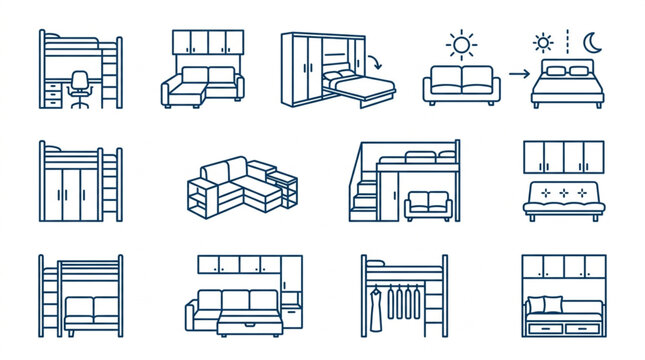 Various Types of Bunk Beds and Bed Storage Solutions