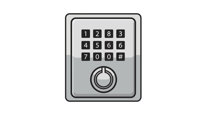 Digital Lock Safe Security Code Entry Keypad Numeric Pad