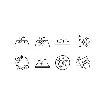Snowflakes fall gently on various winter scenes and objects outdoors