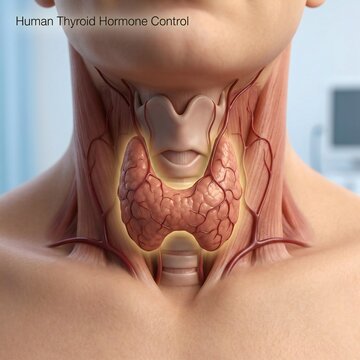 human thyroid hormone control