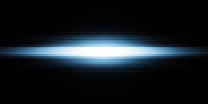 Abstract blue light streaks on a dark background, creating a dynamic visual effect.