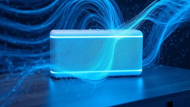 Sound Waves Amplifying from Muted Speaker
