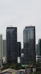 Fototapeta premium Modern Business District Aesthetic