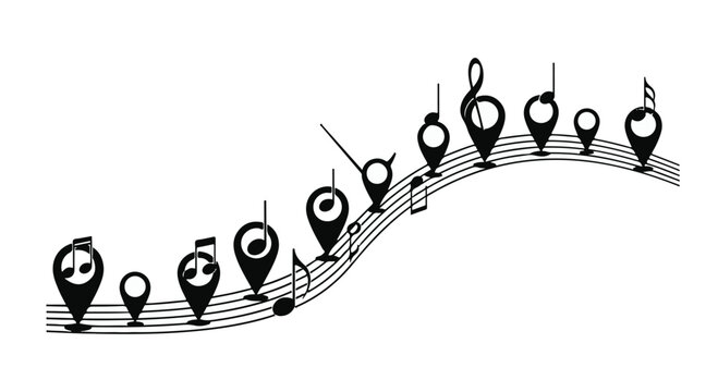 music notes and symbols on sheet music