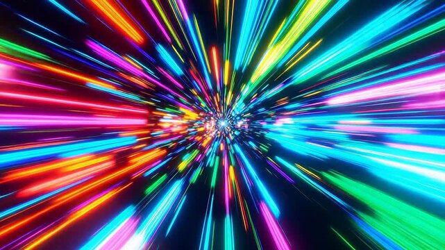 Dynamic Cyberwave: EDM and Synth Visuals