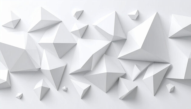 Minimal polygon vector art