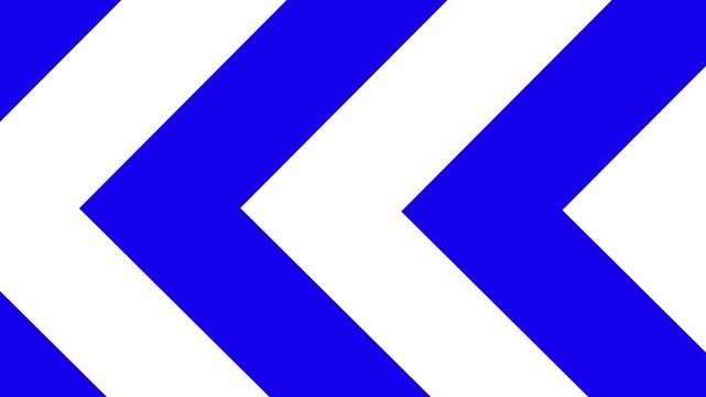 Abstract arrow pointing graphic animation in high-resolution 4K, dynamic directional symbol with smooth looping motion on transparent background. 4K Motion Graphics video