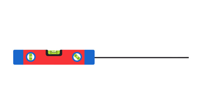 Level tool with bubble vials.