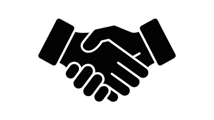 Two hands shaking in a firm business handshake Vector © AMANULLAH 
