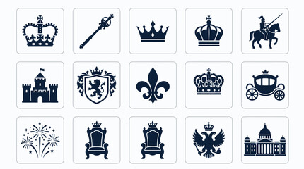 Fleur de lis floral heraldry symbol for royal emblem and decorative pattern vector file. © Tuli