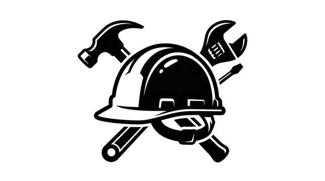 Construction tools and safety equipment.